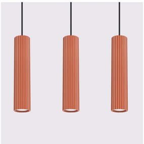 Závesné svietidlo v tehlovej farbe Gleam – Sollux