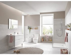 GROHE Euro Ceramic - Stojaca misa pre kombi WC 670×375 mm, alpská biela 39338000