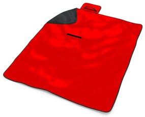 Sablio Plážová deka Červená: 200x140 cm