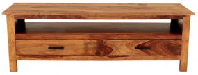TV stolík Rami 150x50x45 indický masív palisander Only stain