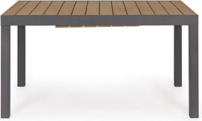 Hliníkový záhradný jedálenský stôl 90x140 cm Elias – Bizzotto