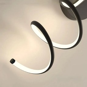 Toolight Toolight, LED nástenné svietidlo 26W, 3000K, LHJ061-W, čierna, OSW-50053