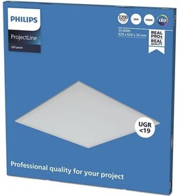 Philips - Podhľadový LED panel PROJECTLINE LED/36W/230V 62x62 cm