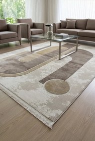 Dekorstudio Koberec do obývačky AURA7, béžový Rozmer koberca: 140x190cm