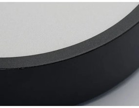 LED Stmievateľné stropné svietidlo LED/60W/230V 3000-6500K čierna + diaľkové ovládanie