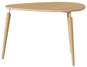 Konferenčný stolík v prírodnej farbe ø 80 cm Hang Out – UMAGE