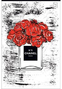 Ceduľa Chanel Rose