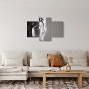 Obraz - Socha Budhu (90x60 cm)