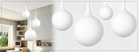 Toolight - Stropná lampa Cary 20cm 1xE27, biela, OSW-00034