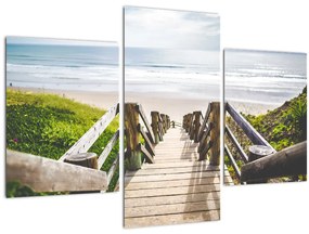 Obraz - Vstup na pláž (90x60 cm)