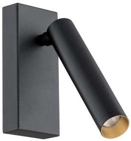 Argon 8328 - LED Nástenné bodové svietidlo RIO LED/4,2W/230V 3000K čierna