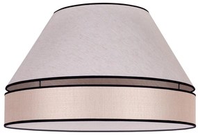 Duolla - Stropné svietidlo AVIGNON 3xE27/15W/230V pr. 60 cm béžová