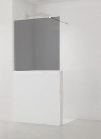 Sprchová zástěna SAT Walk-in 100x100 cm na nižšiu priečku SATWIS100KS
