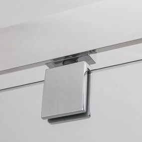 Roltechnik Outlet Otváracie jednokrídlové sprchové dvere OBDO1 s pevnou stenou OBB - bez vaničky ROTH-Variant: šírka dverí: 100 cm, šírka pevnej sten…