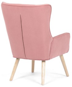 Kreslo s ušami PINK2, ružová