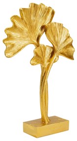 Tree Ginkgo dekorácia zlatá