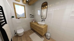 Obklad P.B. White Gloss 25x25