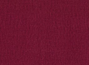 Trojmiestna pohovka Olivio, červená zamatová látka