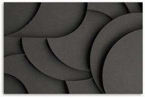 Gario Obraz na plátne Tmavá textúra 3D Rozmery: 120 x 80 cm