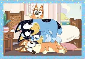 Puzzle 4v1 Bluey Clementoni 21530