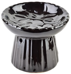 Keramická aroma lampa LILIEN 8,5 cm černá