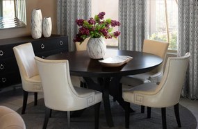 Dekoračná miska SANA 01 biela / strieborná