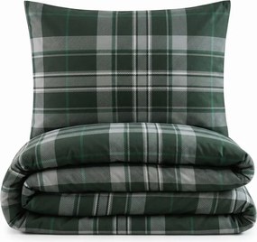 Flanelové obliečky Plaid Green EMI