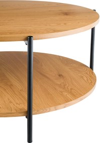 Konferenčný stolík Edduma 80 cm - natura