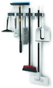 Nástenné držiaky na metlu a mop v súprave 2 ks – Metaltex