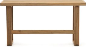 Drevená záhradná lavica v prírodnej farbe Canadell – Kave Home