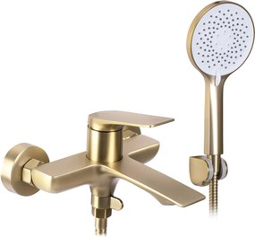 Rea Avalon, vaňová batéria s ručnou bodovou súpravou, zlatá matná, REA-B2707