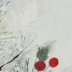 VIANOČNÉ OBLIEČKY Z MIKROVLÁKNA ROBIN 200X220 CM, 2 KS 70X80 CM VZOROVANÉ
