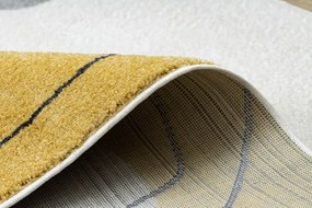 Koberec FUSION 7158 biely / žltý / modrý