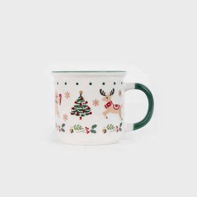 Hrnček UNIS biely 711152 400 ml