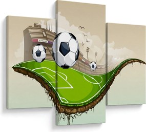 Obraz - Futbalové ihrisko (90x60 cm)