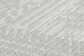 Koberec Haga 04196A krémový / sivý kruh