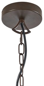 Klasický luster hrdzavo hnedý 8-svetiel - Giuseppe