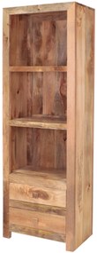 furniture-nabytek.cz - Knižnica masív z dreva mango 60x180x35