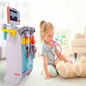 MalPlay SÚPRAVA MALÉHO LEKÁRA LEKÁRSKY MOBILNÝ RTG PRE DETI