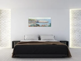 Obraz - Childe Hassam, Poppies,  Isles of Shoals, reprodukcia (120x50 cm)