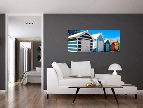 Obraz - Pláž Brighton, Melbourne, Austrália (120x50 cm)