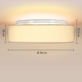Stropná lampa Ø38cm - biela