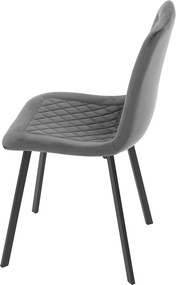 Jedálenská stolička DCL-973 GREY4 Farba: Sivá