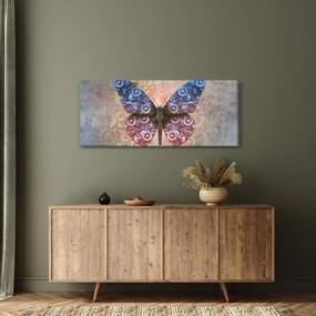 Obraz - Steampunk motýľ (120x50 cm)