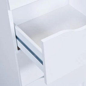 Komoda s 8 zásuvkami Westphalen, biela