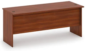 Kancelársky pracovný stôl MIRELLI, rovný, dĺžka 1800 mm, orech