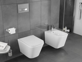 Mexen Teo, závesná WC misa 510x345x340 mm, Rimless Tornádo, biela lesklá, 3385XX00T