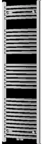 Mexen Ares radiátor do kúpeľne 1500 x 500 mm, 498 W, chróm - W102-1500-500-00-01
