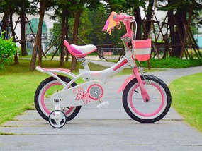 RoyalBaby Dievčenský bicykel Royal Baby Jenny bike 14 "RO0103 - ružový