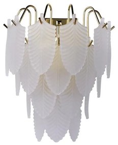 Searchlight 48910-1SB - Nástenné svietidlo FEATHER 1xE14/60W/230V